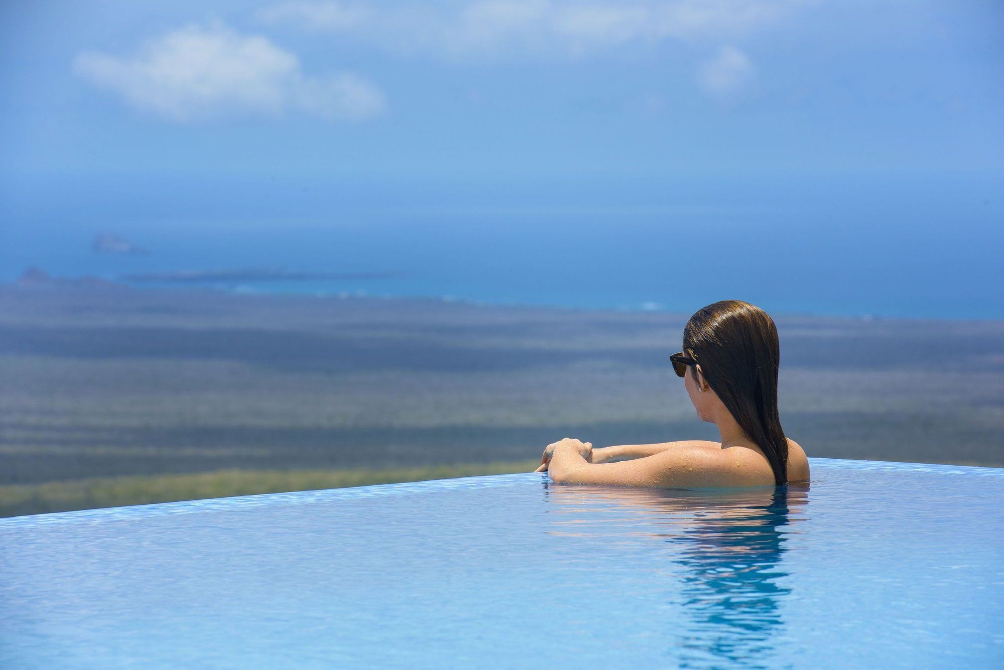 Pikaia Lodge Santa Cruz Island Eksteriør bilde